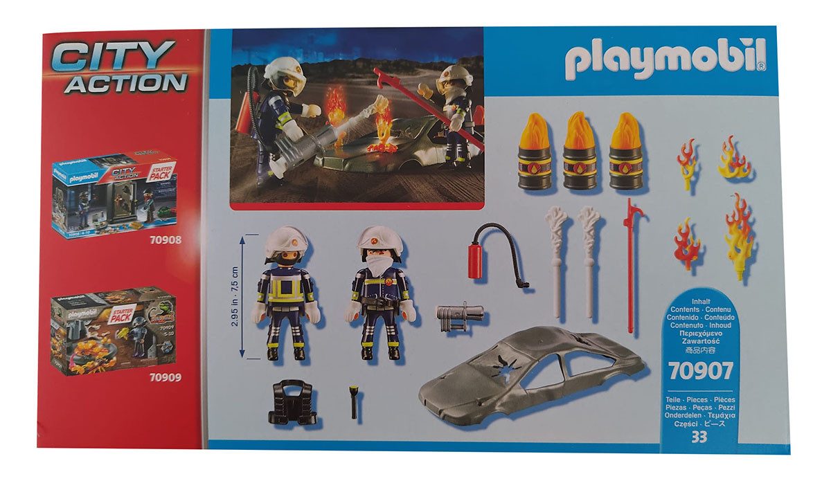 Playmobil® Spielfigur Playmobil City Action Feuerwehrübung, Feuerwehrmänner günstig online kaufen