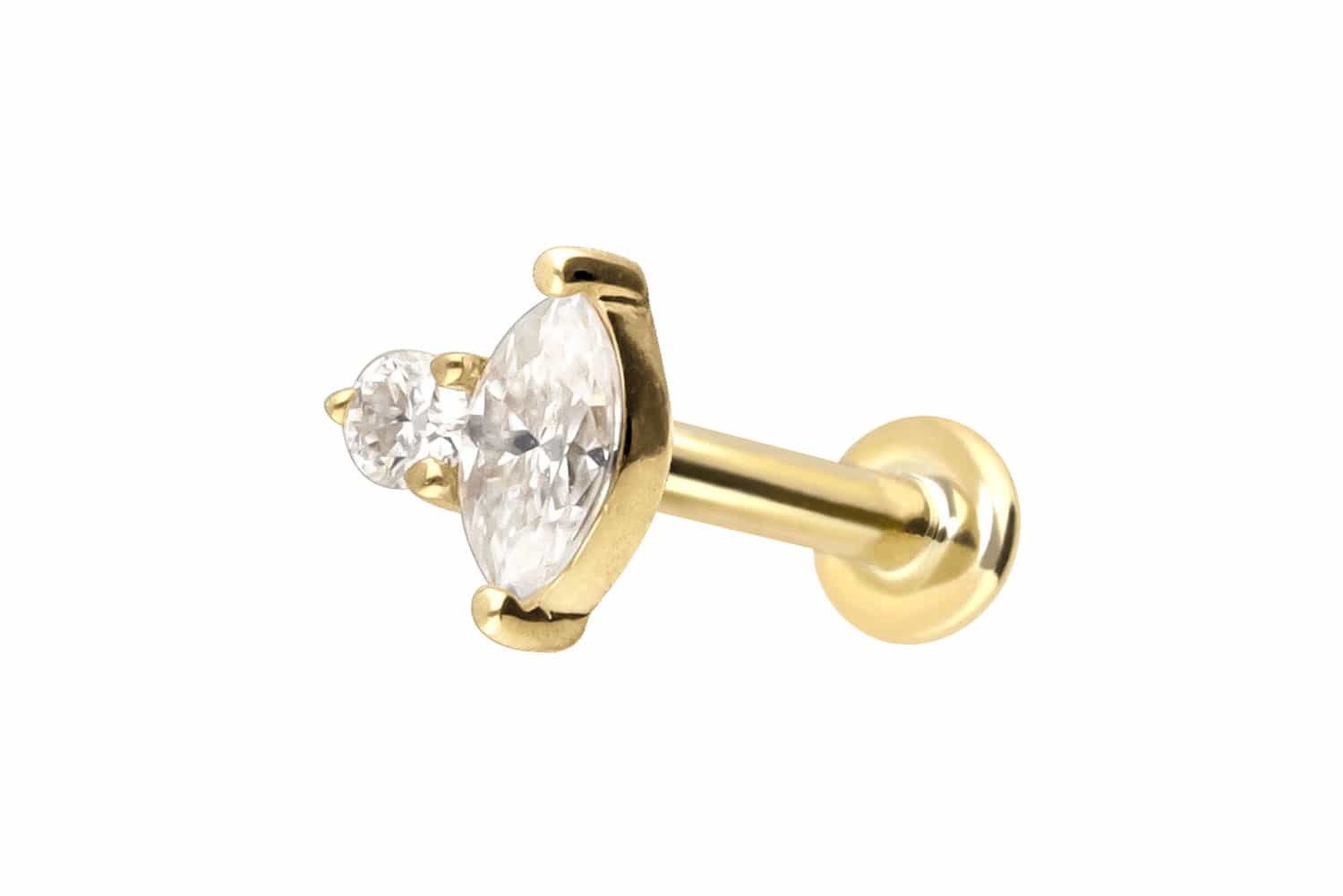 14 Karat-Goldfarben