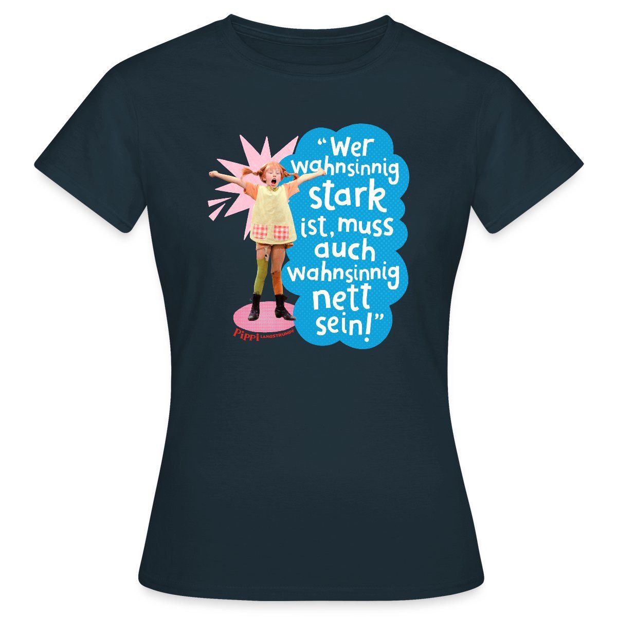 Spreadshirt T-Shirt Pippi Langstrumpf Mit Spruch Frauen T-Shirt (1-tlg) günstig online kaufen