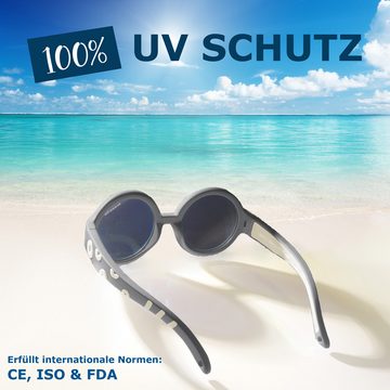 Mausito Sonnenbrille Kindersonnenbrille THE HIPPIE 6-24 Monate 100% UV400 Schutz
