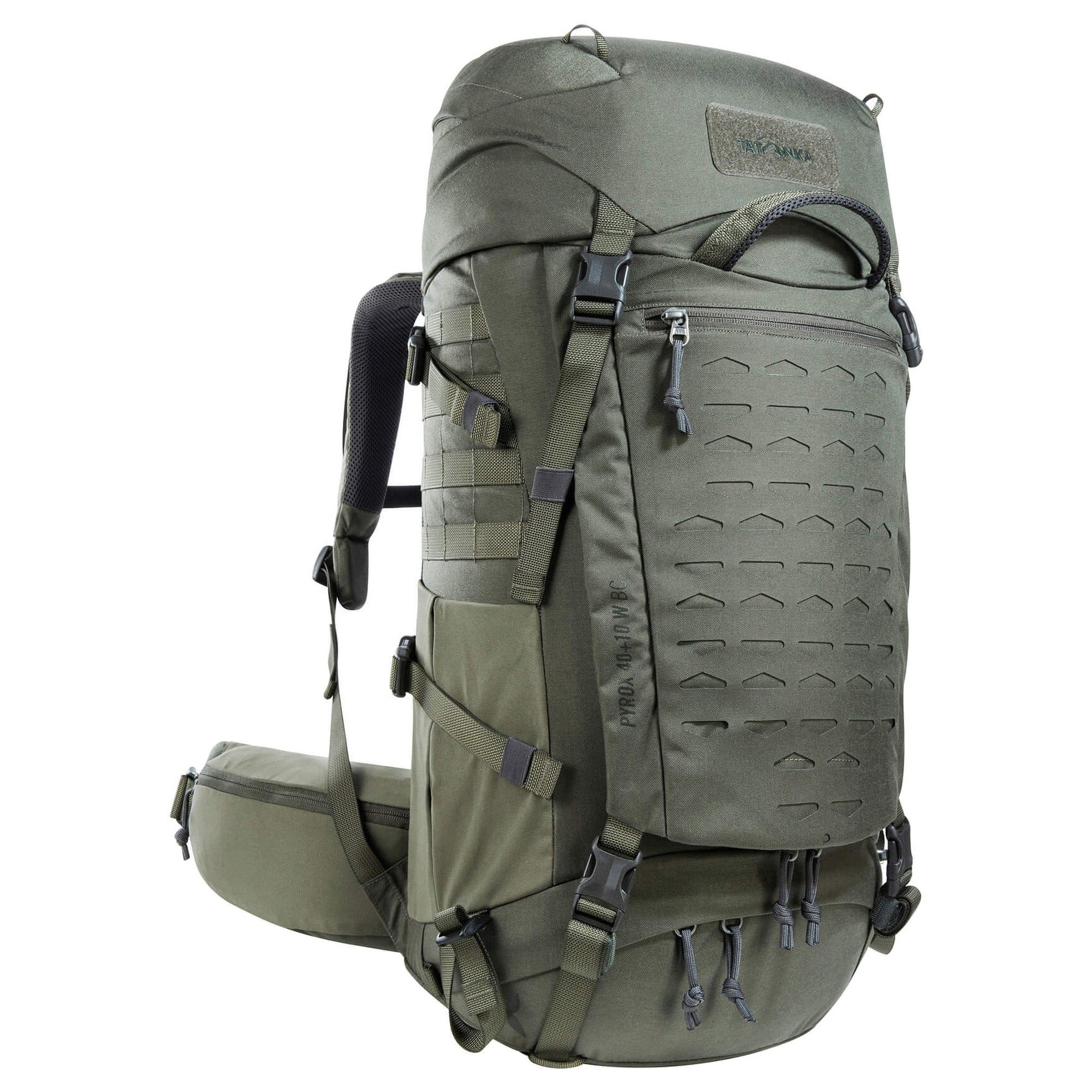 TATONKA® Trekkingrucksack Pyrox 40+10 Women BC - Trekkingrucksack 70 cm erw. (stone grey olive)