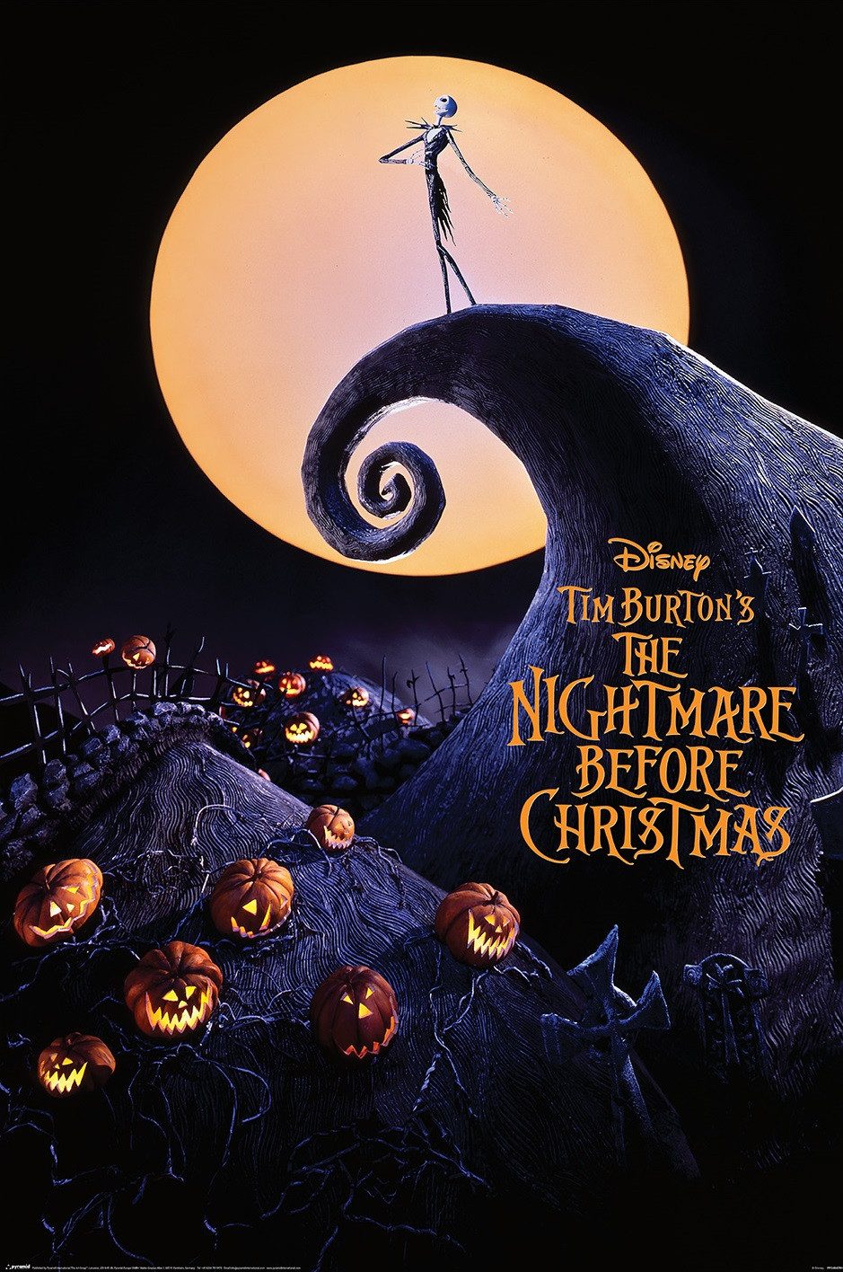 Poster Nightmare before Christmas - One Sheet - Плакат 61x91,5 cm