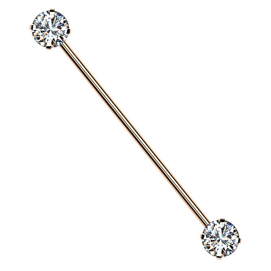 Taffstyle Piercing-Set Industrial Piercing Langhantel Barbell günstig online kaufen