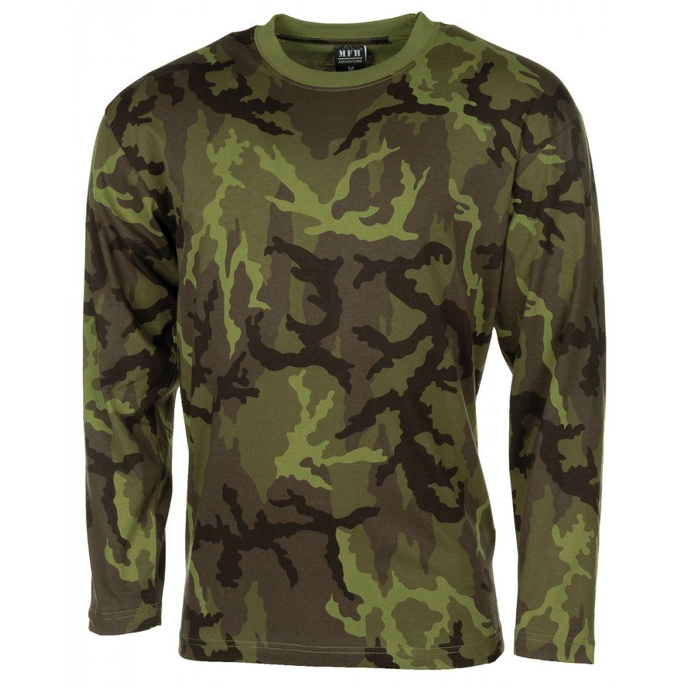 MFH Langarmshirt US Tarn-Shirt, langarm, CZ günstig online kaufen