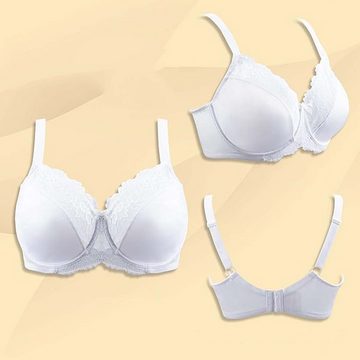 FIDDY Bralette Unterwäsche Spitze Frauen Ungefütterter BH Abdeckung Alltag BHS