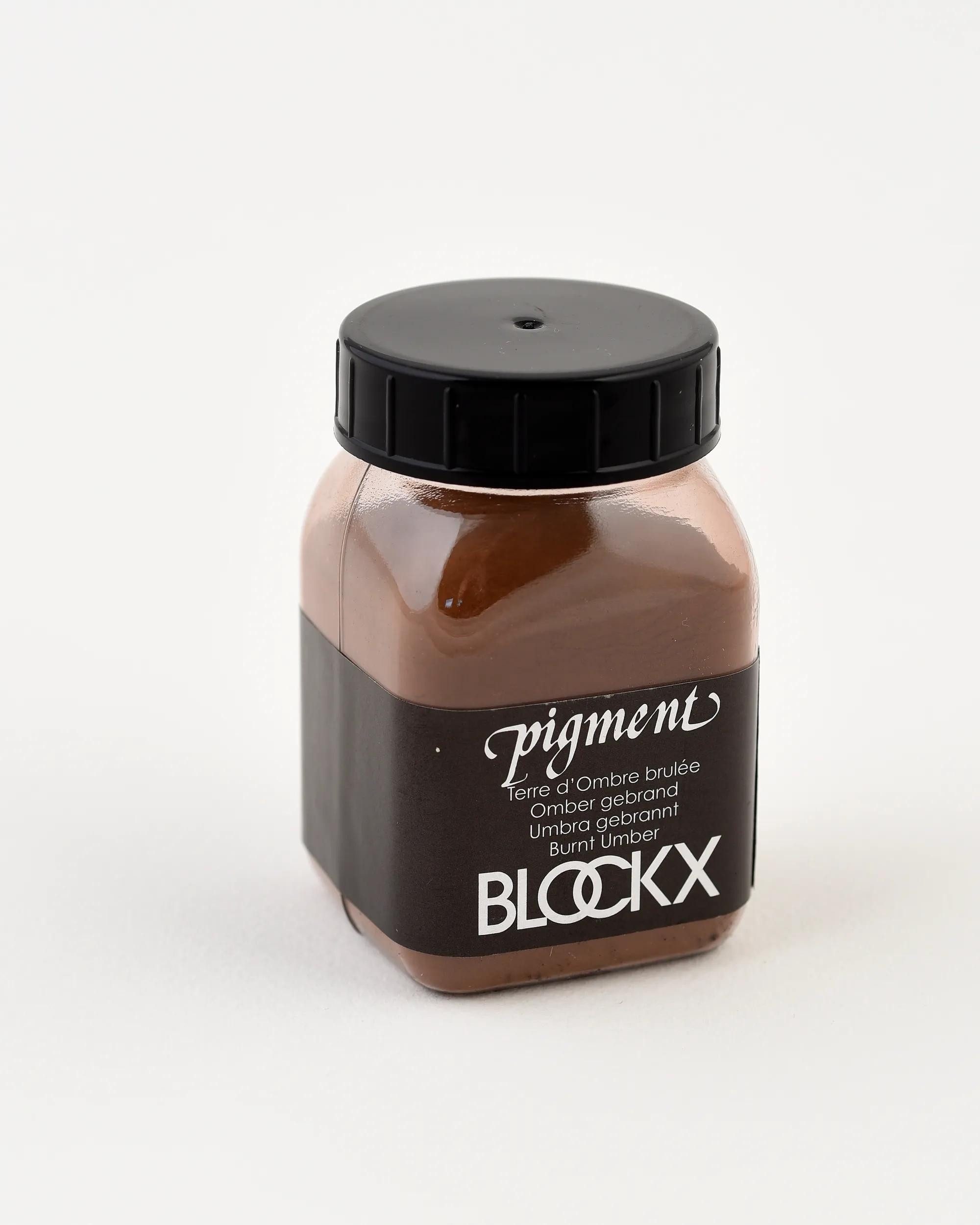 BlockX Zeichenpapier Pigment Umbra gebrannt 100ml / 70g 51042BXC
