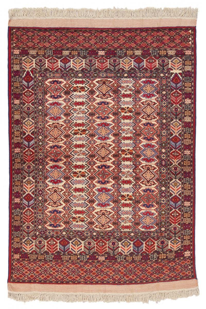Orientteppich Afghan Mauri 115x157 Handgeknüpfter Orientteppich, Nain Trading, rechteckig, Höhe: 5 mm