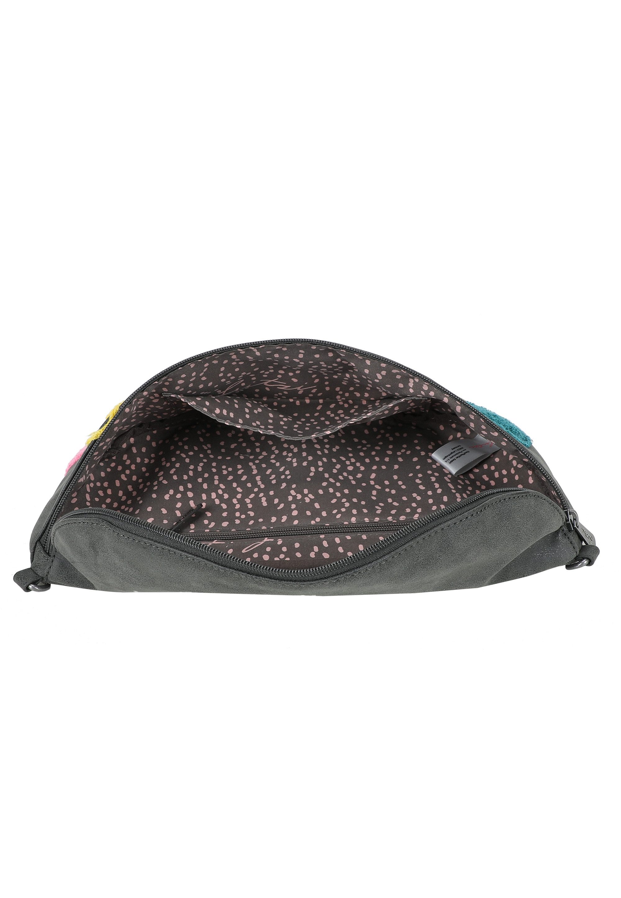 Fritzi aus Preußen Schultertasche Bum Bag Big Limited Multi Smile, mit mattem Material und Smile-Druck – Bild 4 von 4