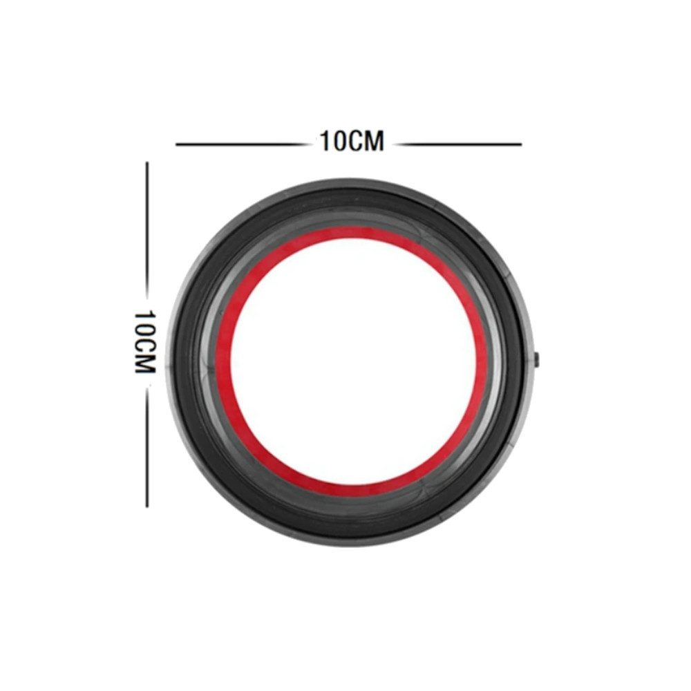 Trade-Shop Dichtungsring oben passend für V10 slim, V12 slim, SV18, SV20 Staubbehälter (1-St), Ersatzeil für den Schmutzbehälter des Staubsaugers / Durchmesser: 11cm
