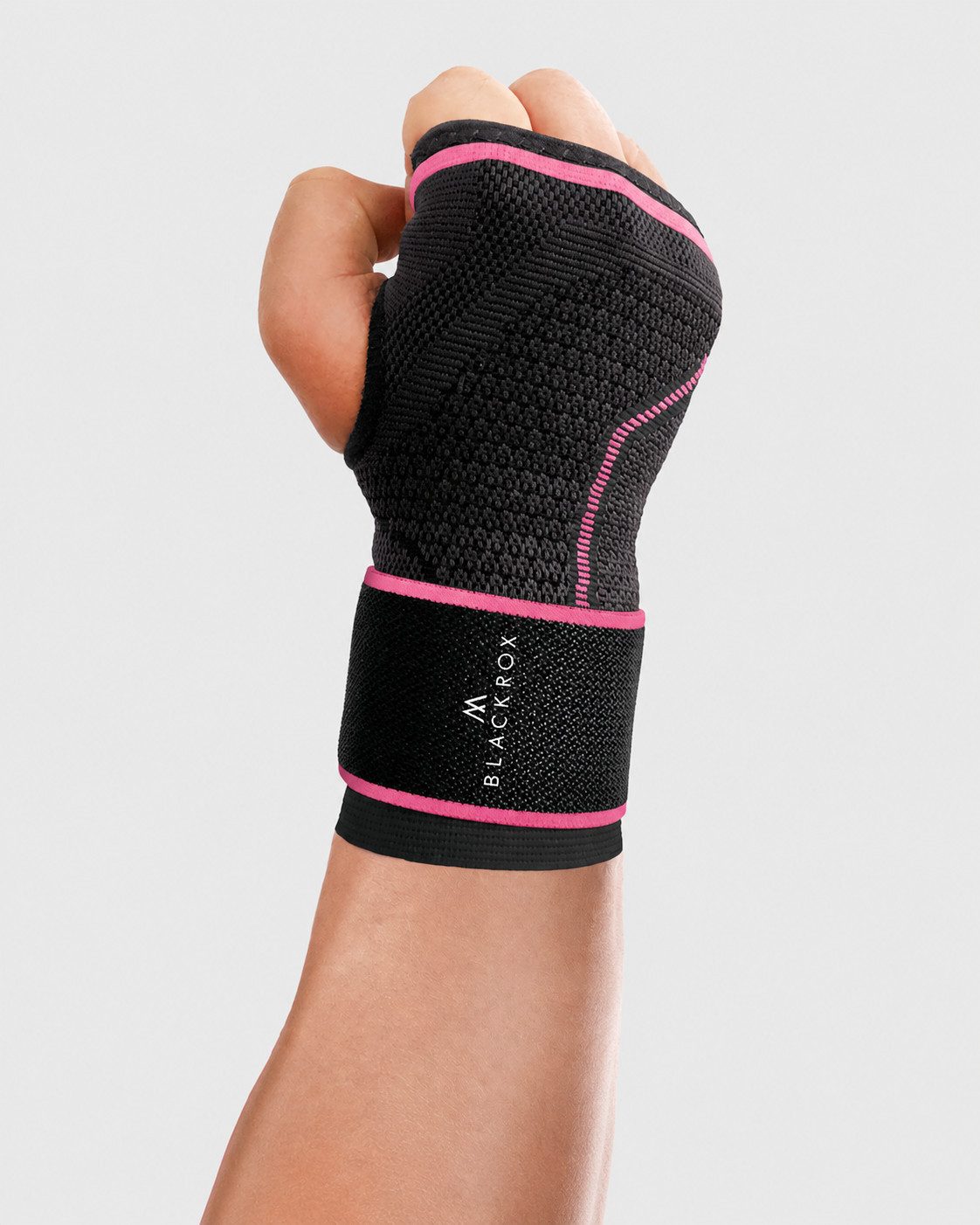 BLACKROX Handgelenkbandage [Vergleichssieger 2026] Handgelenkbandage verstellbar S–L Sport Alltag