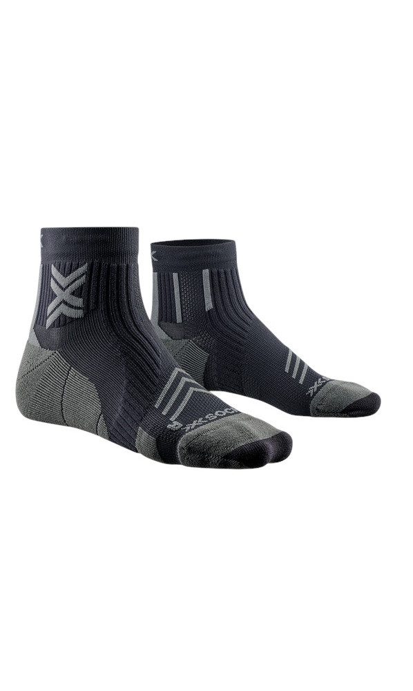 X-Socks Laufsocken Run Expert Ankle schwarz/charcoalgrau Herren - 1 Paar