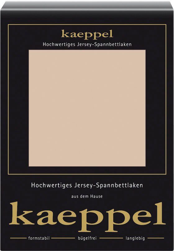 Kaeppel Spannbettlaken Single Jersey Mako Cotton, günstig online kaufen