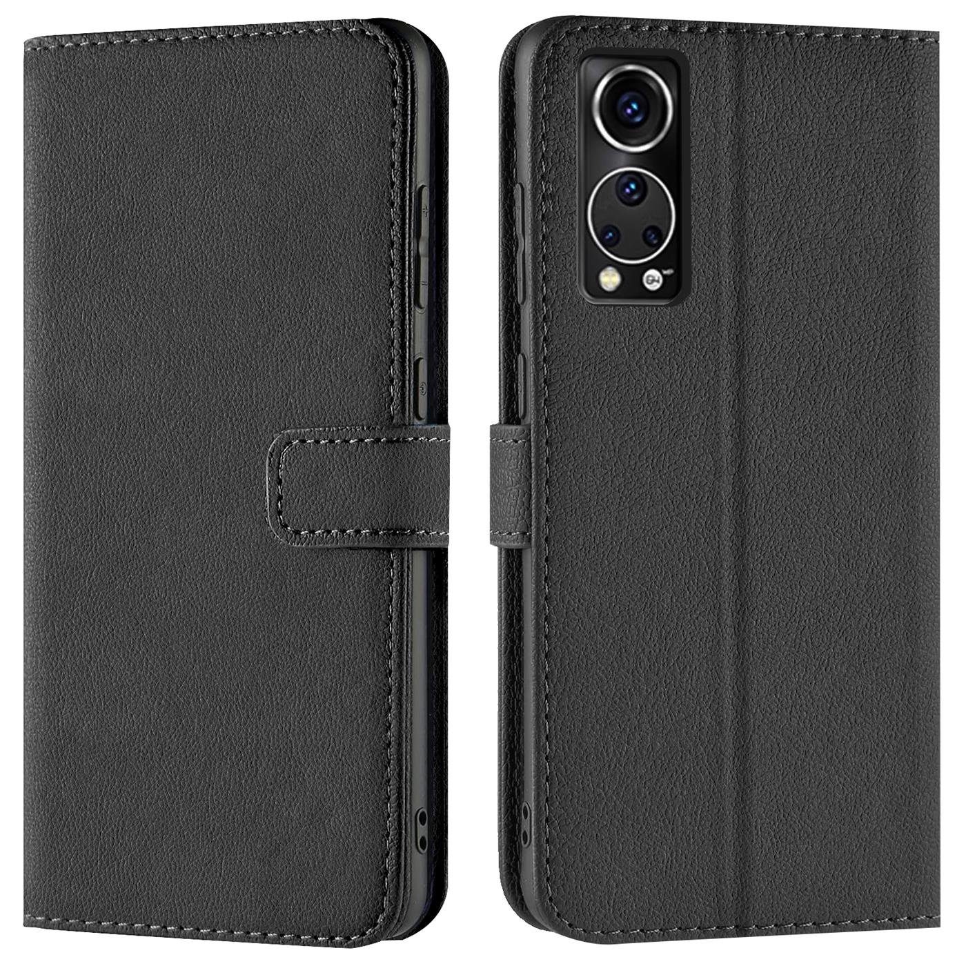 CoolGadget Handyhülle Book Case Handy Tasche für ZTE Axon 30 6,6 Zoll, Hülle Klapphülle Flip Cover Etui Schutzhülle stoßfest