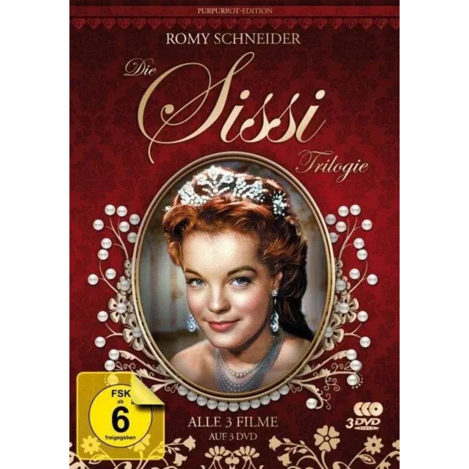 DVD Sissi Trilogie - Purpurrot-Edition