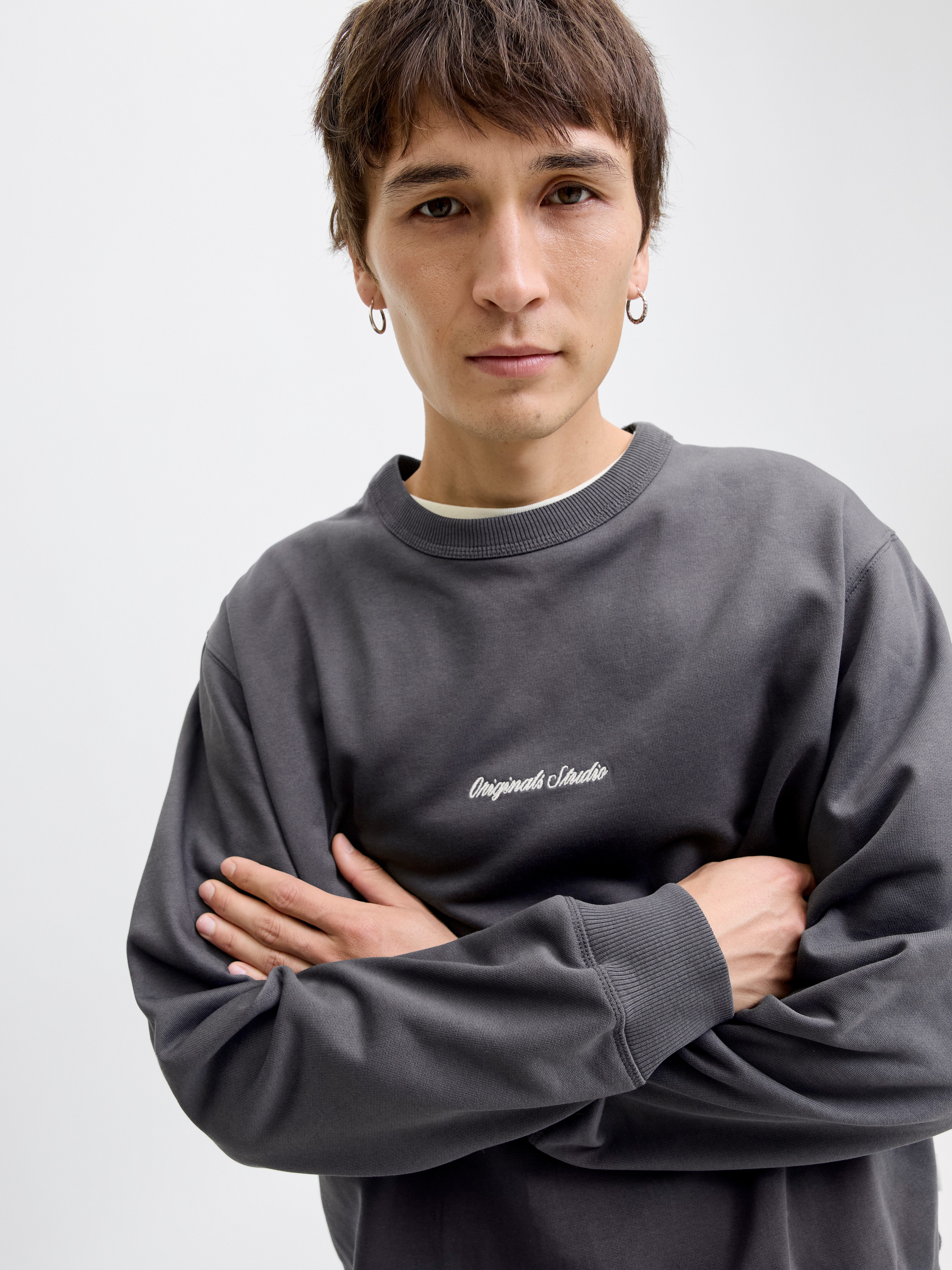 Jack & Jones Sweatshirt JORNORREBRO EMB günstig online kaufen