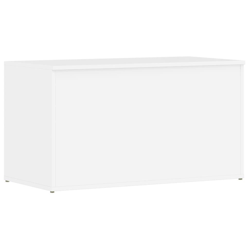 vidaXL Truhe, Aufbewahrungstruhe Hochglanz-Weiß 84x42x46 cm günstig online kaufen