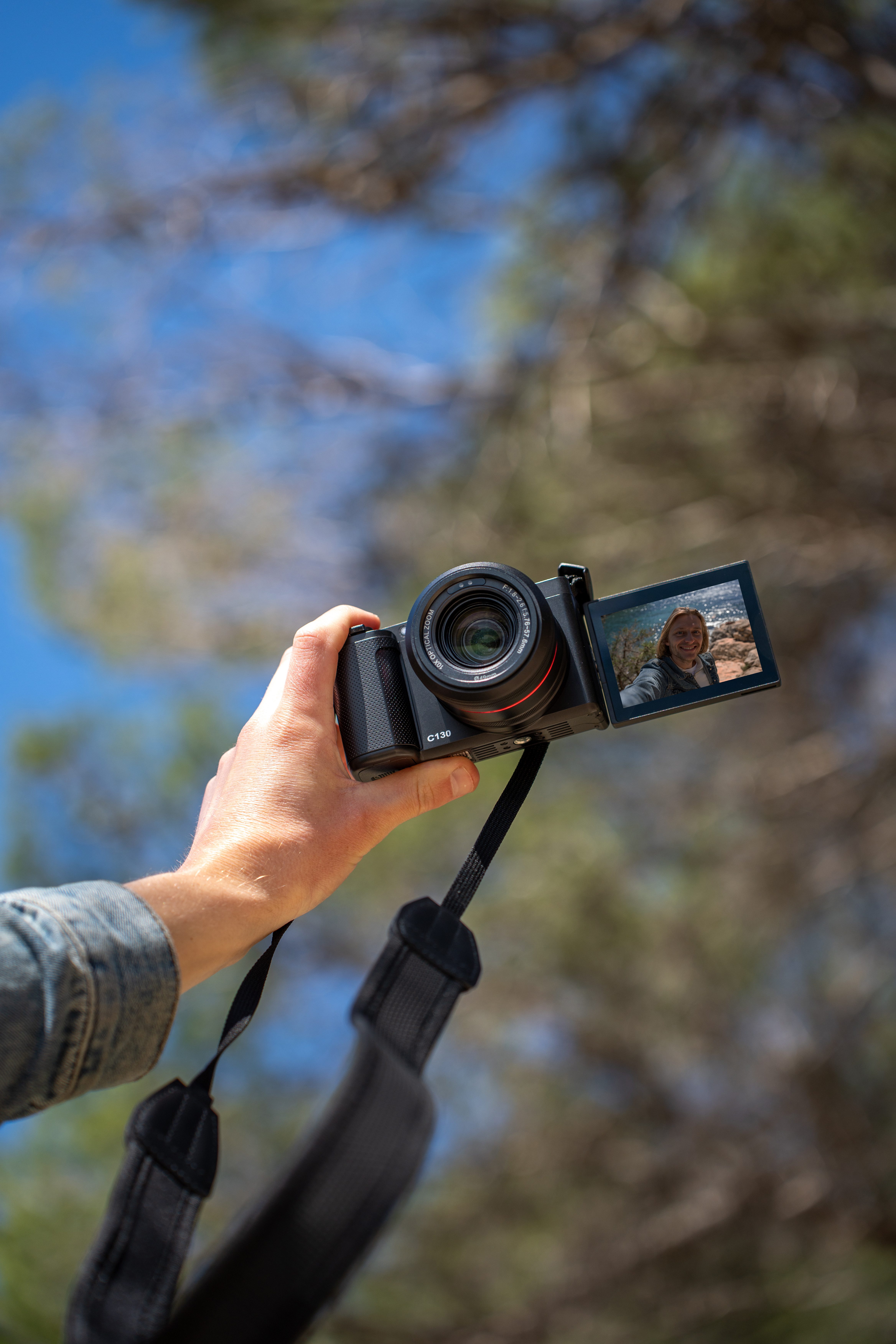 AgfaPhoto Realishot C130 Kompaktkamera (24 MP, 10x opt. Zoom, Bildstabilisierung)