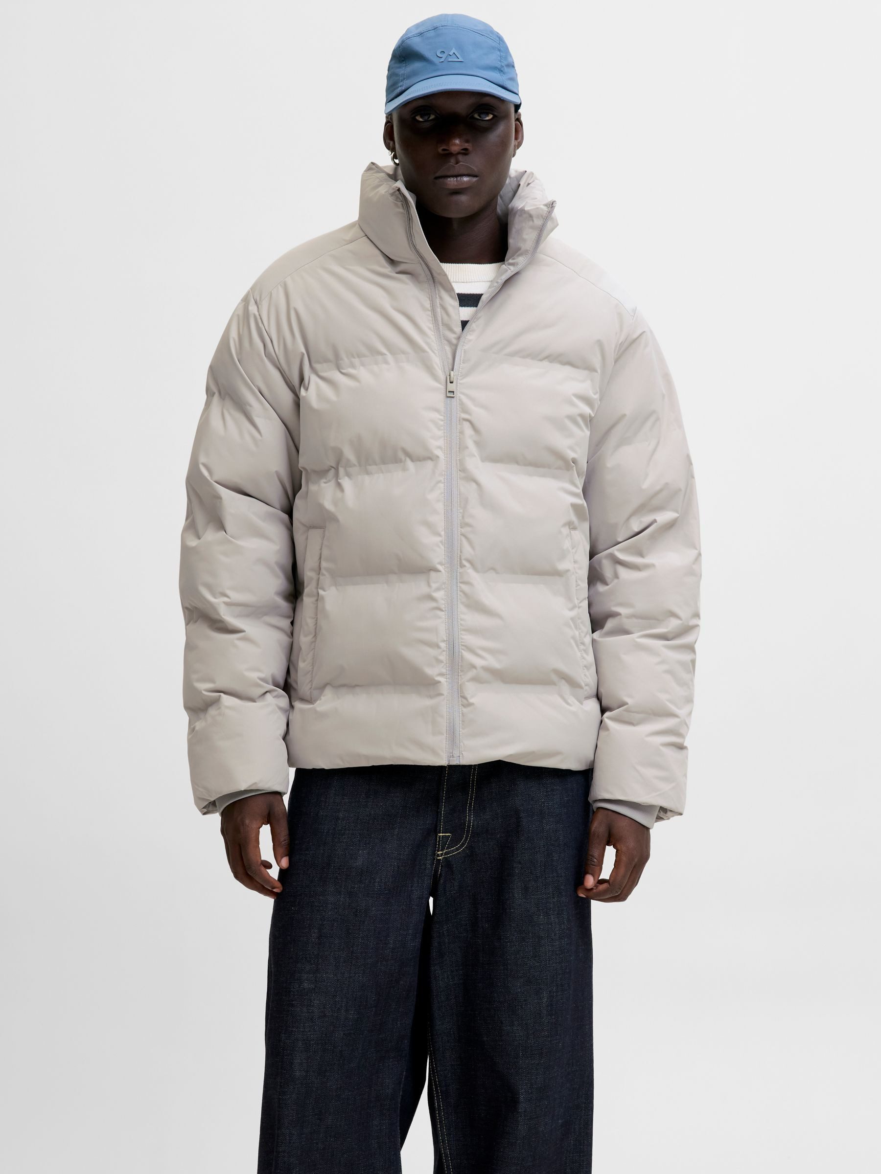 Jack & Jones Steppjacke JJESOHO PUFFER COLLAR SN
