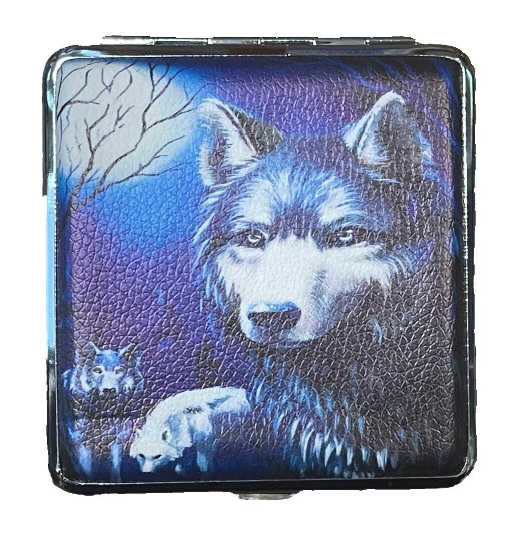Westernlifestyle Aufbewahrungsbox Zigarettenetui Wolf Adler günstig online kaufen