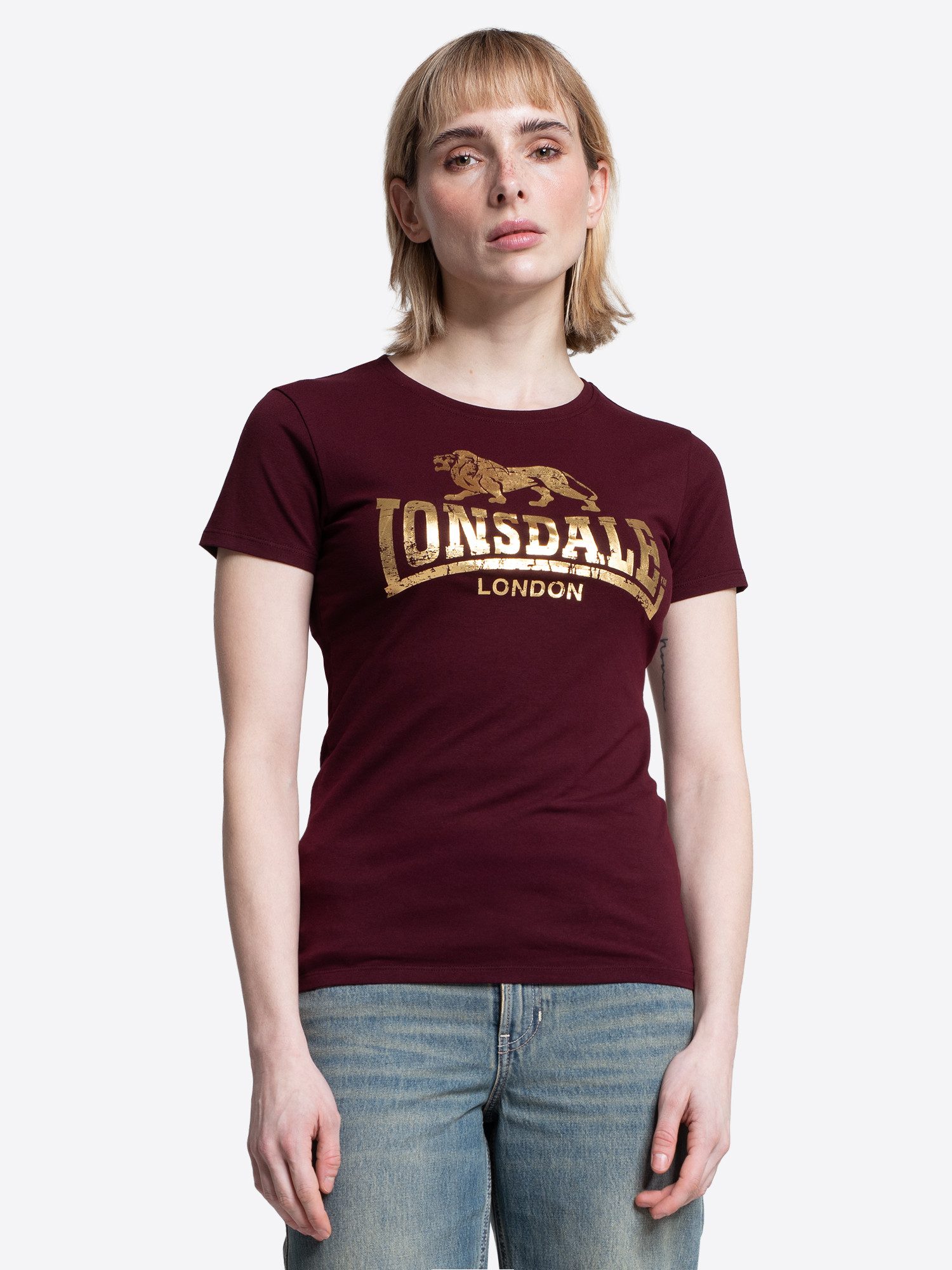 Oxblood/Gold
