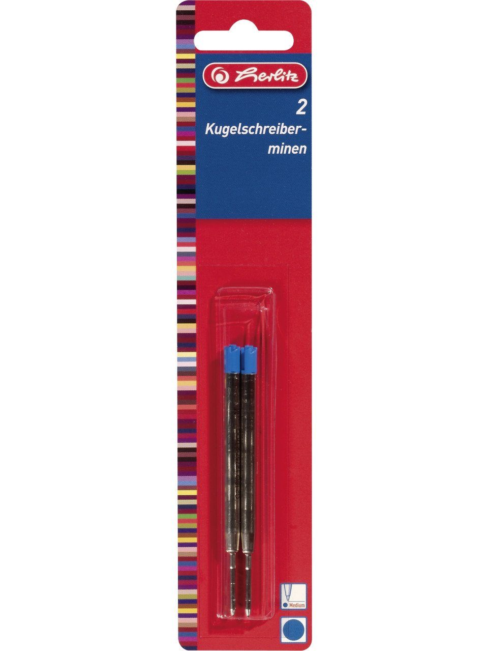Herlitz Collegeblock herlitz Kugelschreibermine Profisize blau