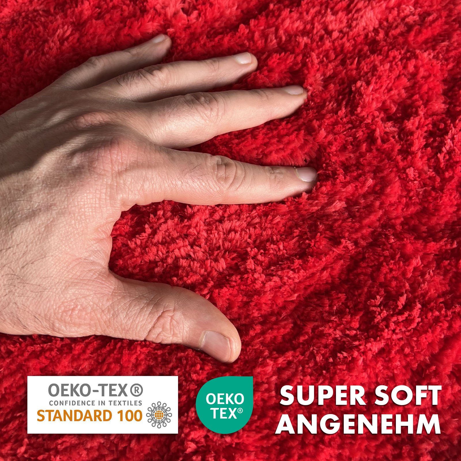 Floordirekt Badematte Sky, rutschhemmend, Pflegeleicht, Polyester, günstig online kaufen