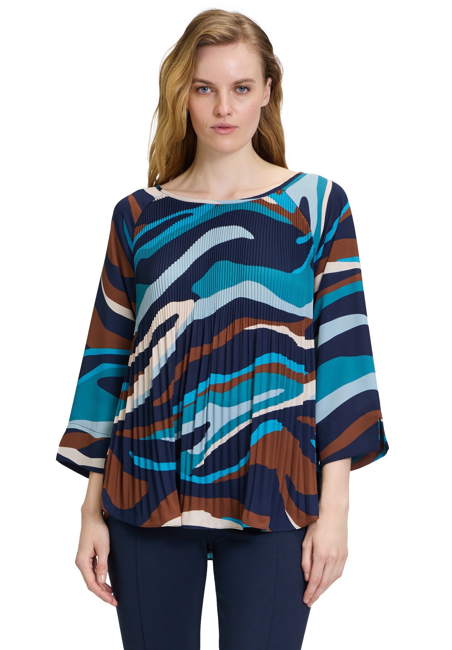 Schlupfbluse Betty Barclay Schlupfbluse mit Plissee