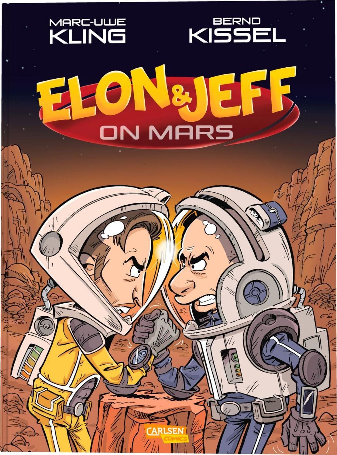 Elon & Jeff on Mars / Marc-Uwe Kling