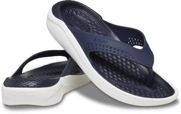 Crocs Lite Ride Flip Badezehentrenner, Sommerschuh, Poolslides, Schlappen, mit weichem Zehensteg