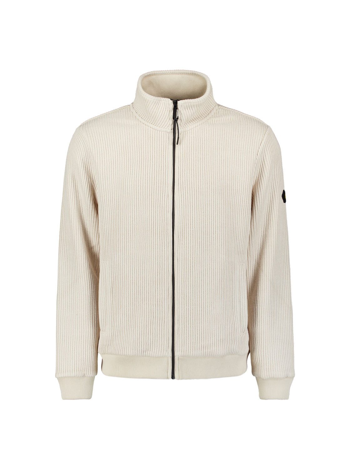 Sweatshirt Sweater Full Zip Stand Up Collar Bo