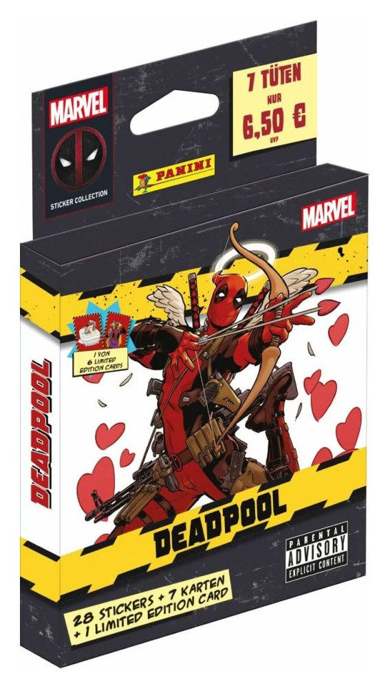 Panini Sticker Deadpool Sticker & Trading Card Collection Eco-Blister *Deutsche Versi