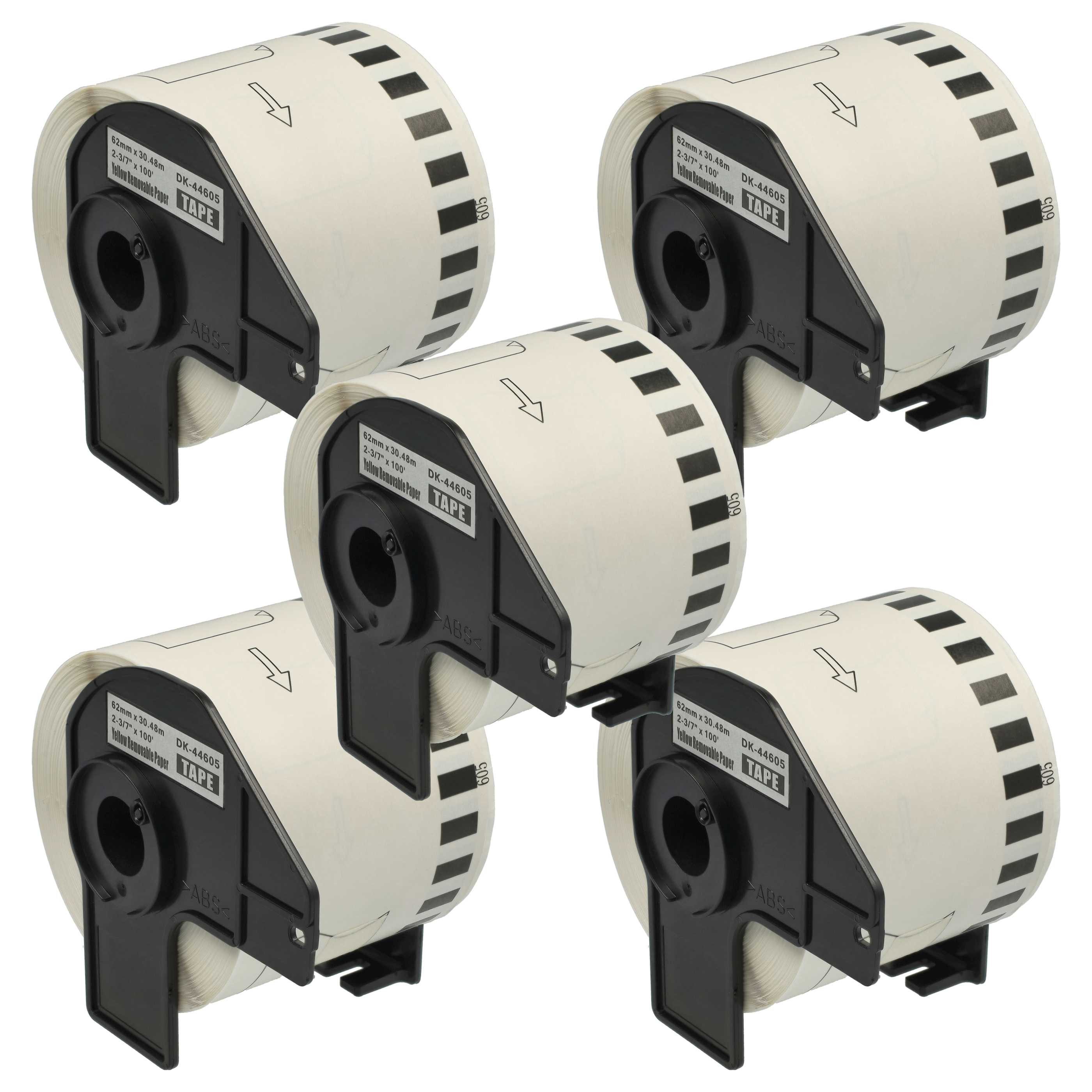 Etikettenpapier passend für Brother P-Touch QL-500, QL-1110NWB, QL-1100