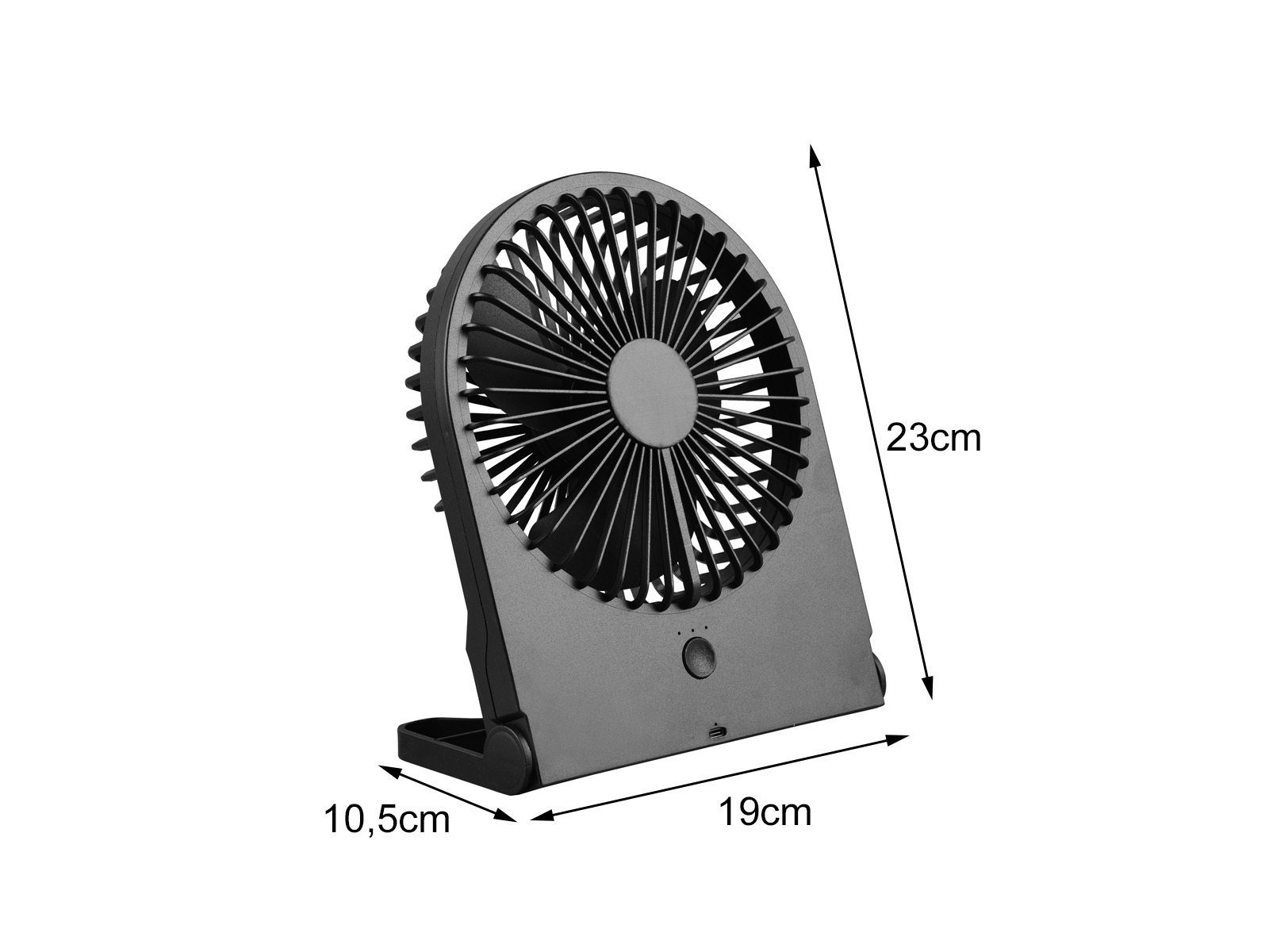 SET Winderzeuger Windmaschine Raum-Lüfter Schwarz Tischventilator, 2er Setpoint Design Zimmer-Ventilator