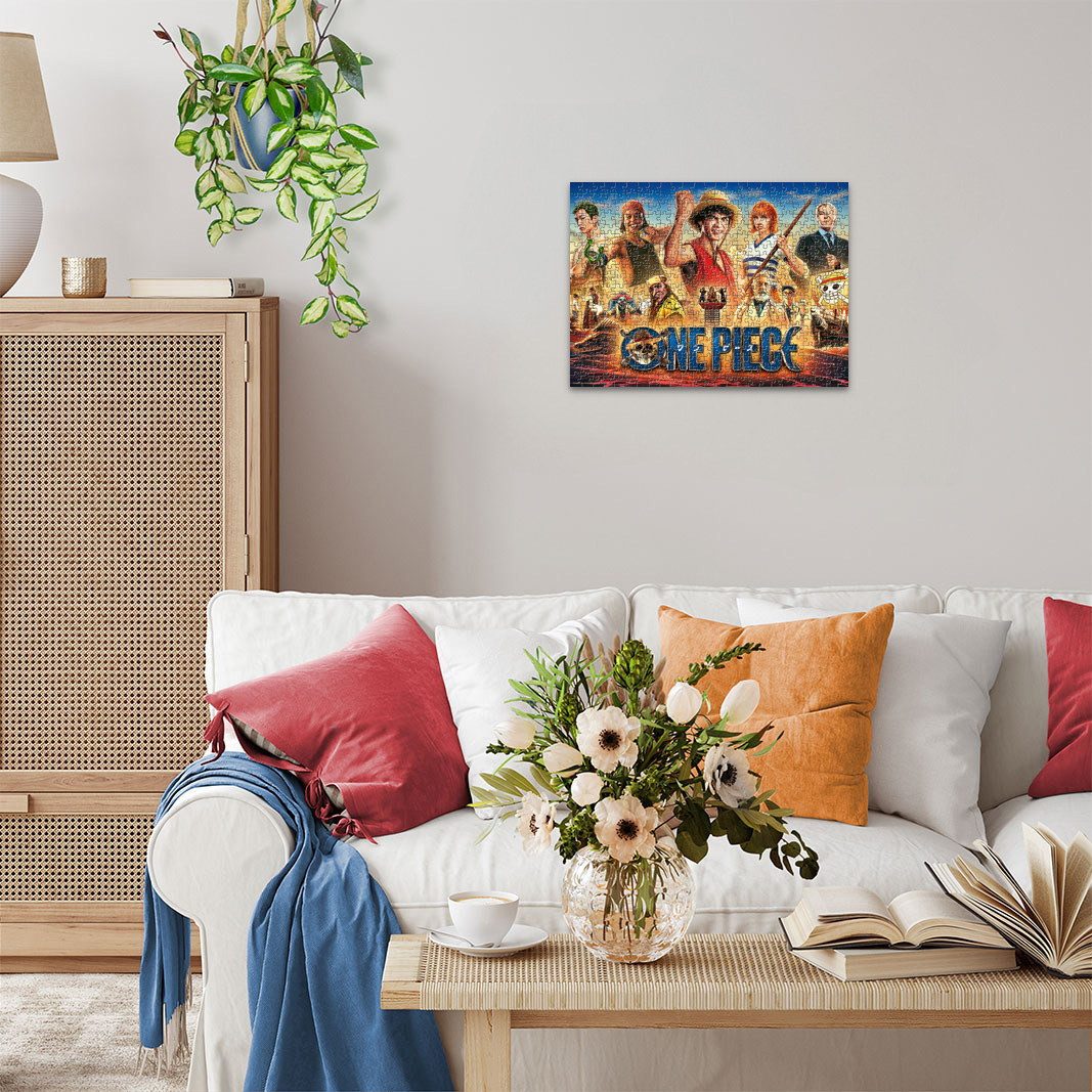 Ravensburger Puzzle 500 Teile Puzzle One Piece The Adventures Straw Hat Pirates 12001499, Puzzleteile