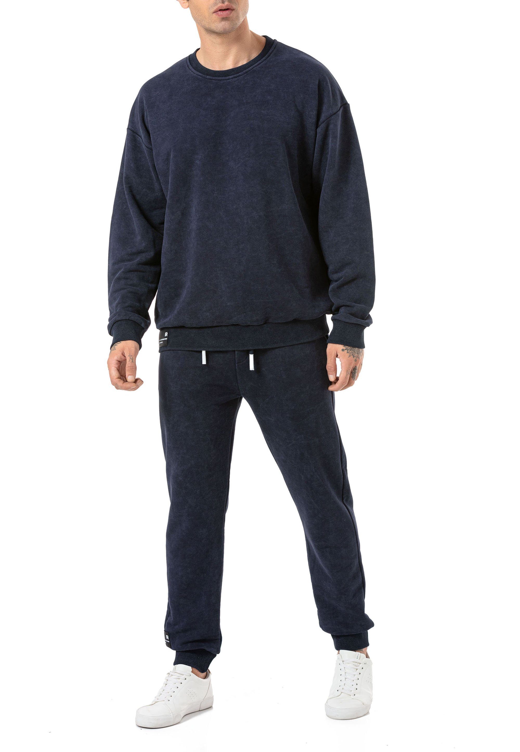 RedBridge Jogginganzug Batik Jogginganzug 2 teilig Jogginghose und Sweatshi günstig online kaufen