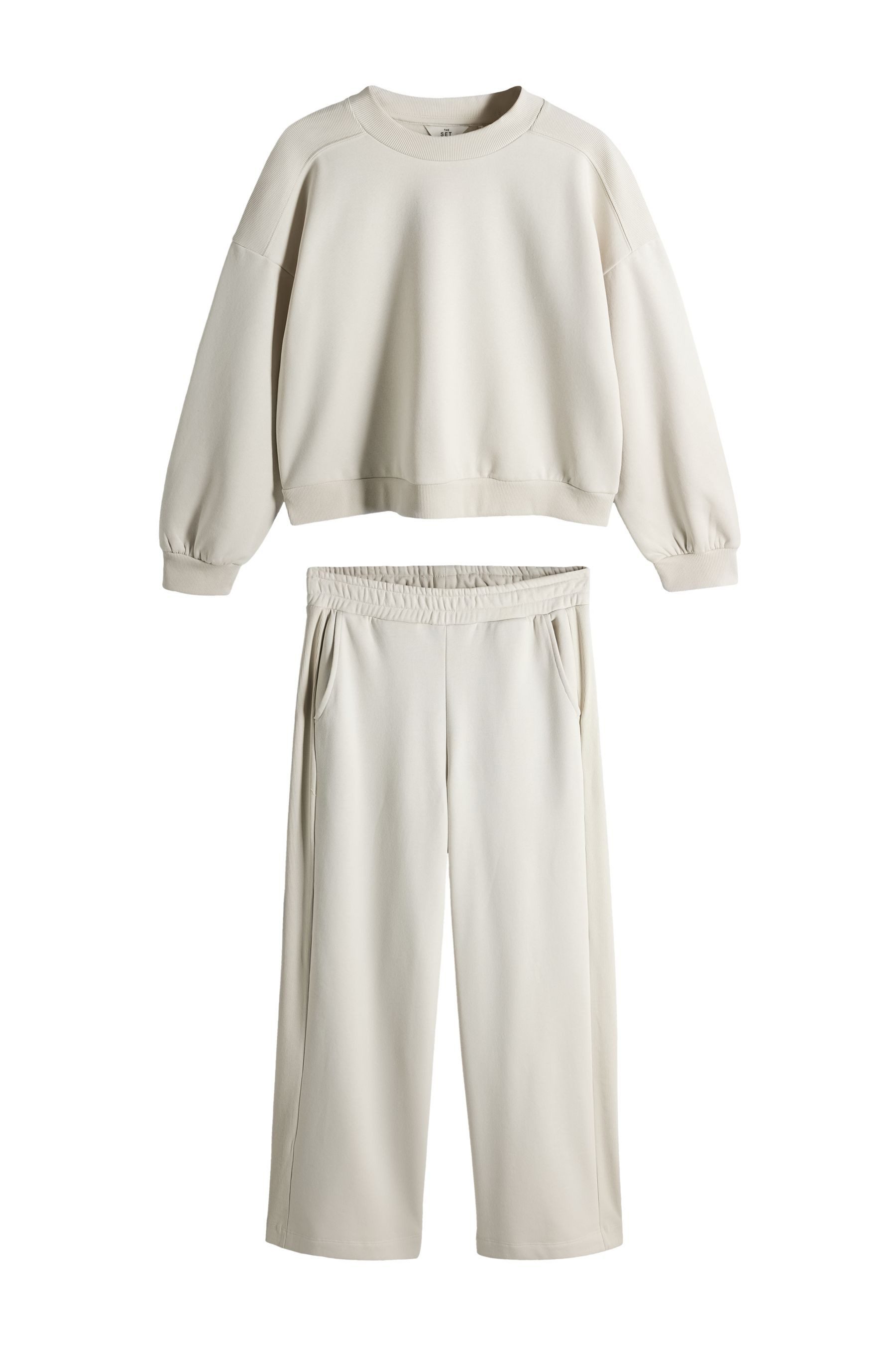 The Set Sweatanzug The Set Sweatshirt und Jogginghose im Set (2-tlg)