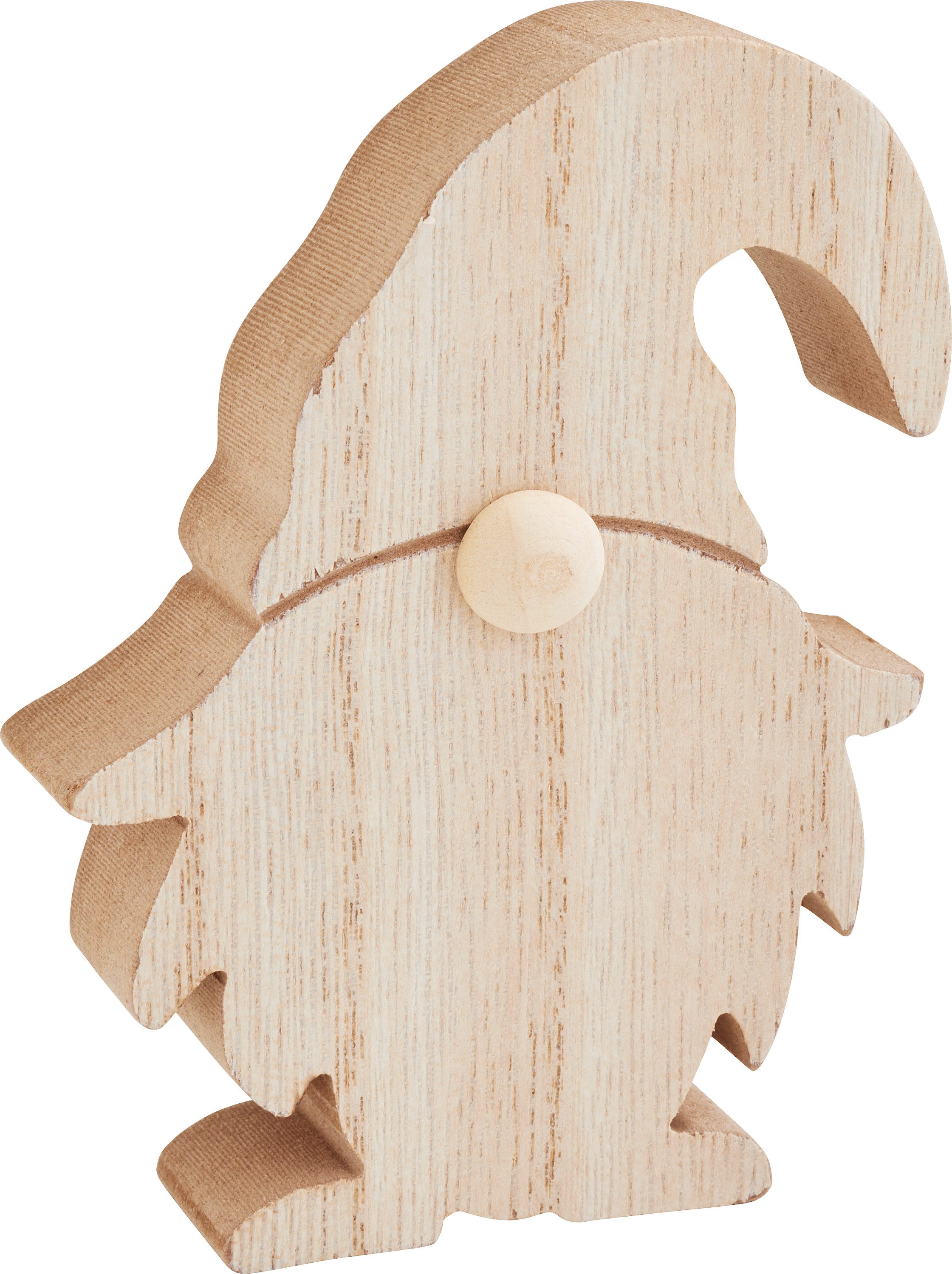 VBS Dekoobjekt Holz-Wichtel "Jonne", 7x9,5cm