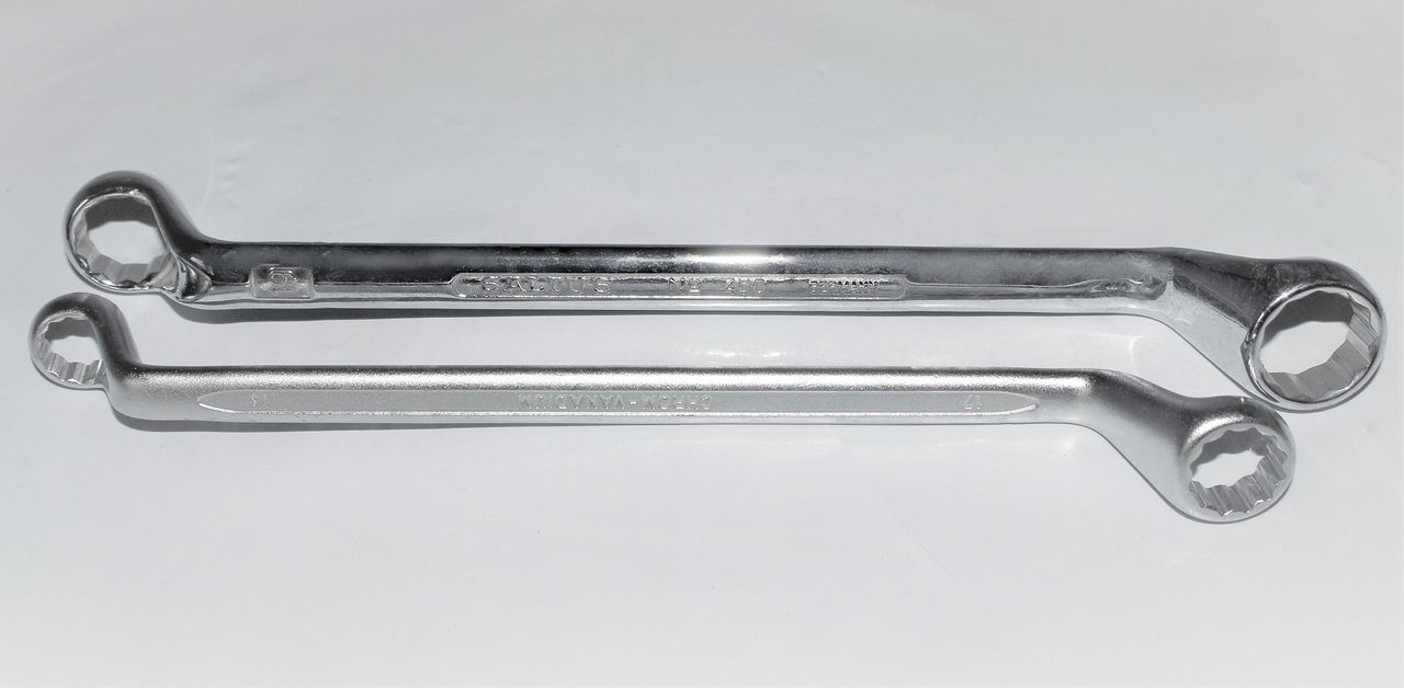 Satz Ringschlüssel 22 Doppel-Ringschlüssel Schraubensc… SALTUS Saltus 14 + mm CV 2-tlg