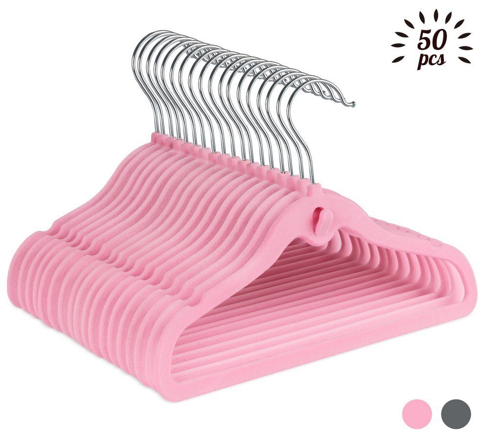 Kinder-Kleiderbügel pink Kleiderbügel fabgoose Kinderschrank