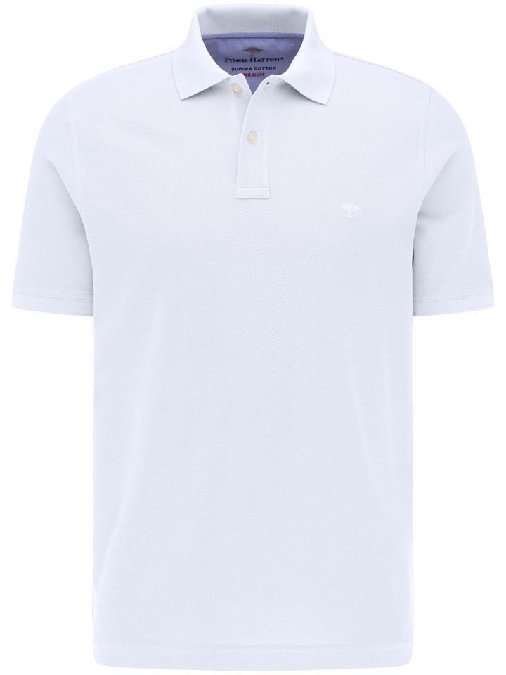 FYNCH-HATTON Poloshirt – Kurzarm Polo unifarben  günstig online kaufen