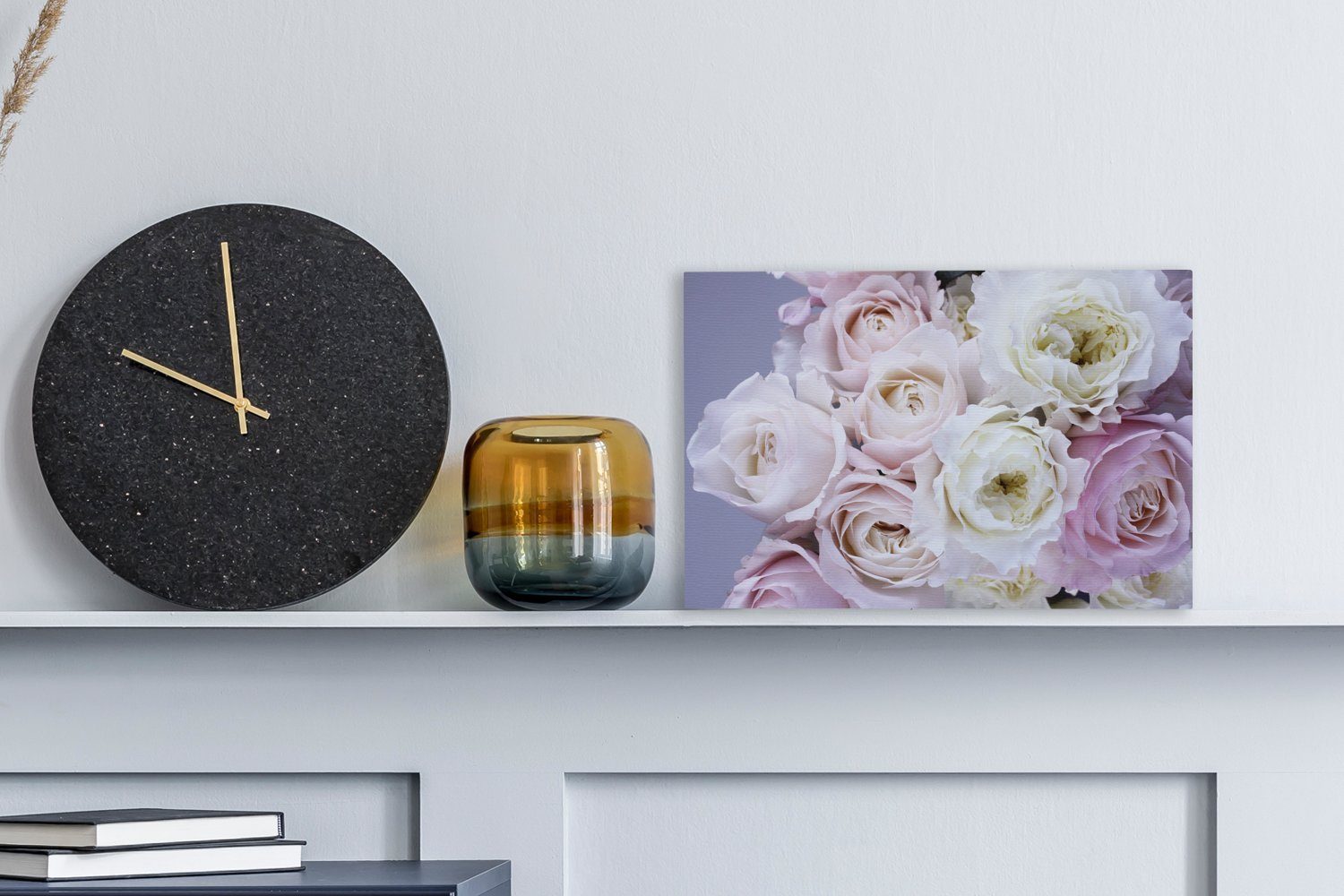 OneMillionCanvasses® Leinwandbild Rosen - Blumen - günstig online kaufen