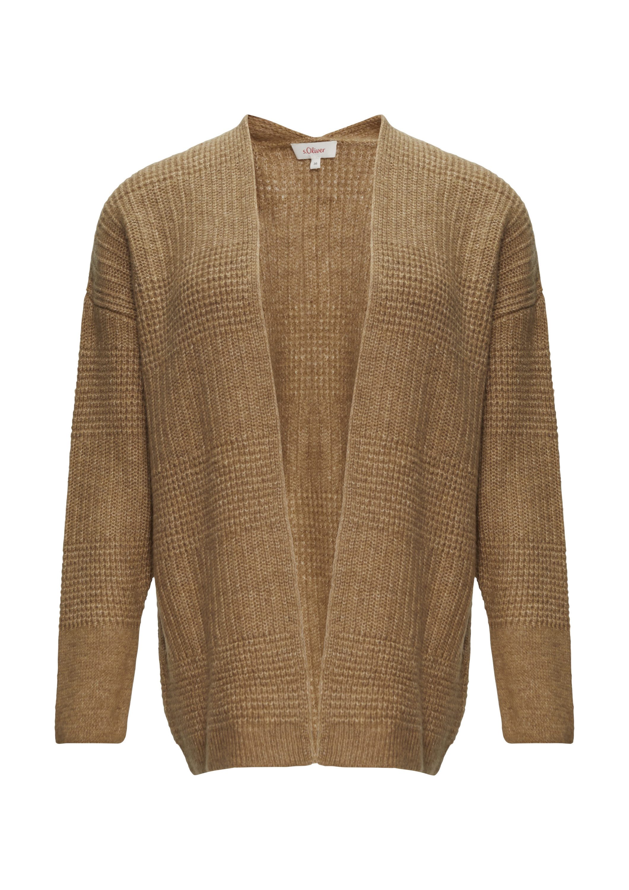 s.Oliver Cardigan Strickjacke Flauschige Strickjacke in günstig online kaufen