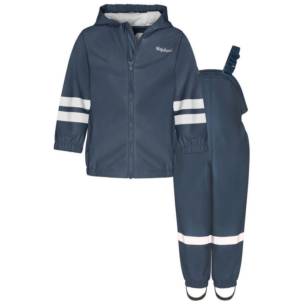 Playshoes Regenjacke Regen-Set Latzhose Basic