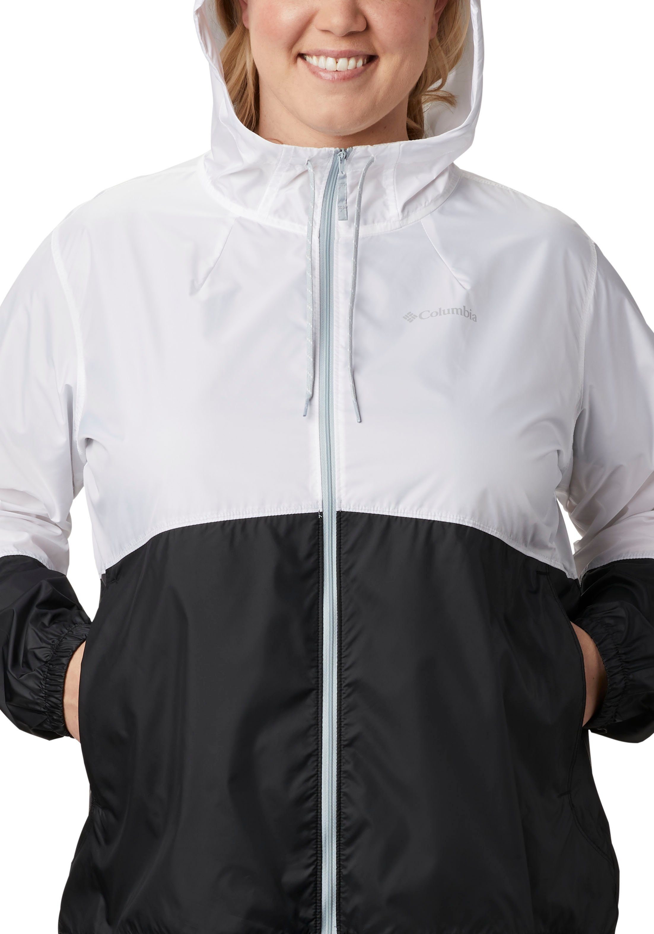 Windbreaker weiß/schwarz Windbreaker Forward Flash Columbia