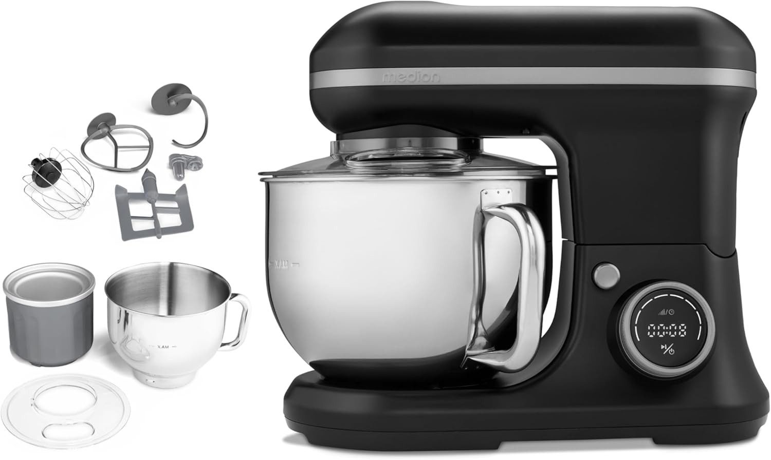 Medion® Küchenmaschine MD18420, 1200 W, 5 l Schüssel