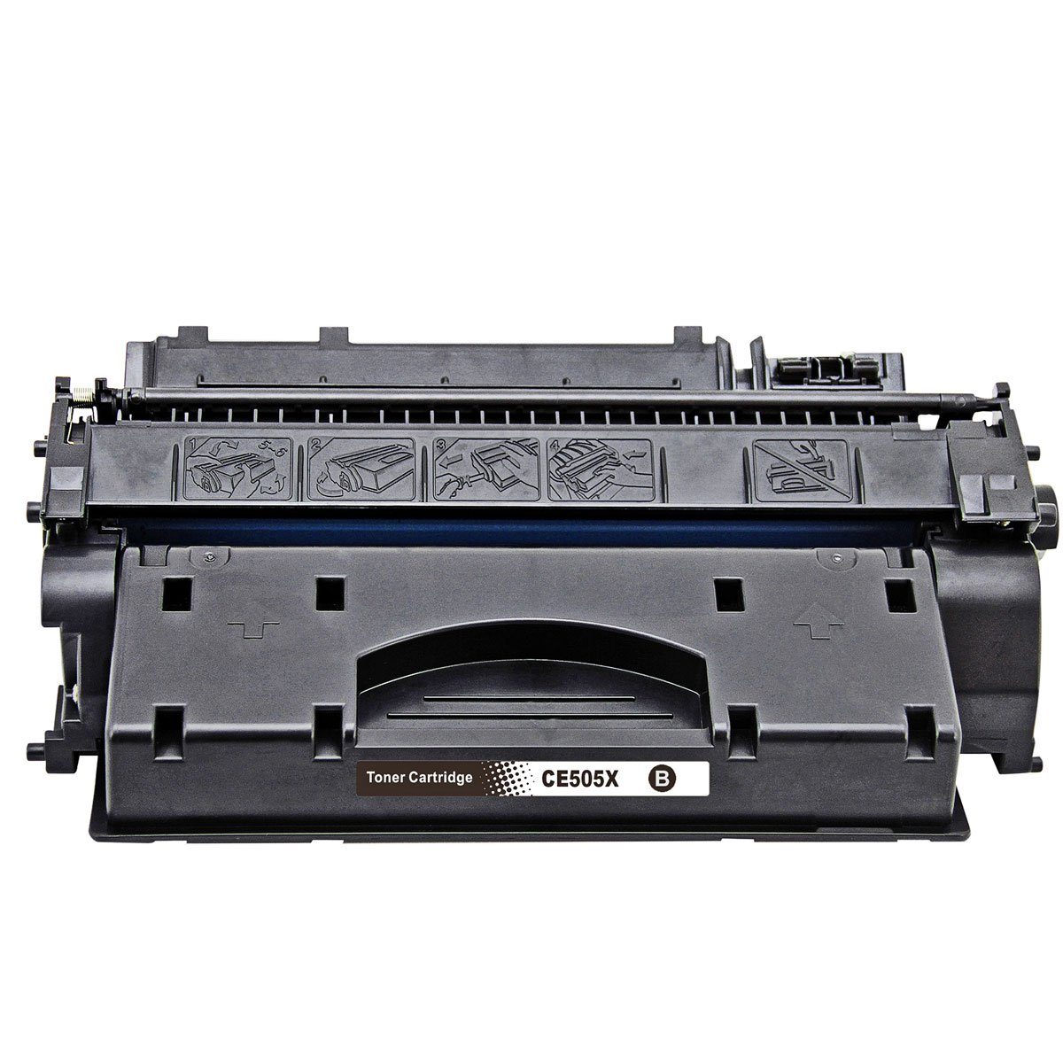 D&C Tonerkartusche Kompatibel 05X Schwarz, 05X 1x HP zu CE505X kompatibel Lieferumfang: Tonerkassette / CE505X / HP