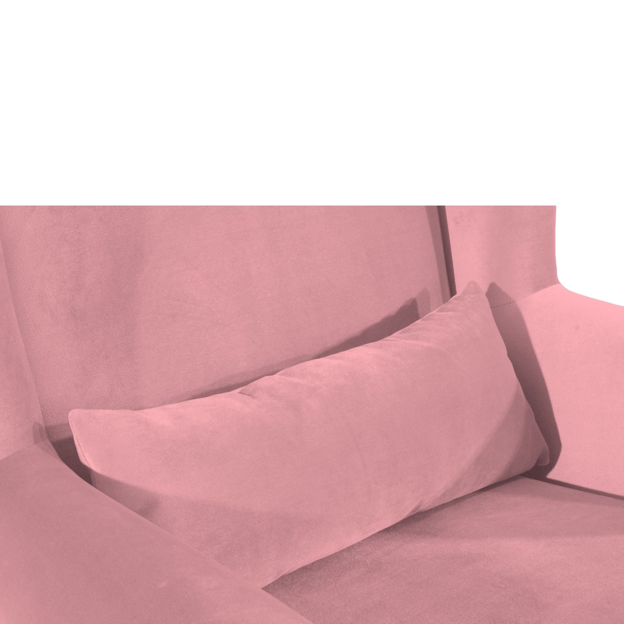 58 aufm Kessel XXL-Sessel Big-Sessel Sitz 1-St), hochwertig Kostenlosem natur Versand, 21701 Kantha / Samtvelours rosé verarbeitet,bequemer (Sparpreis inkl. Buche Bezug