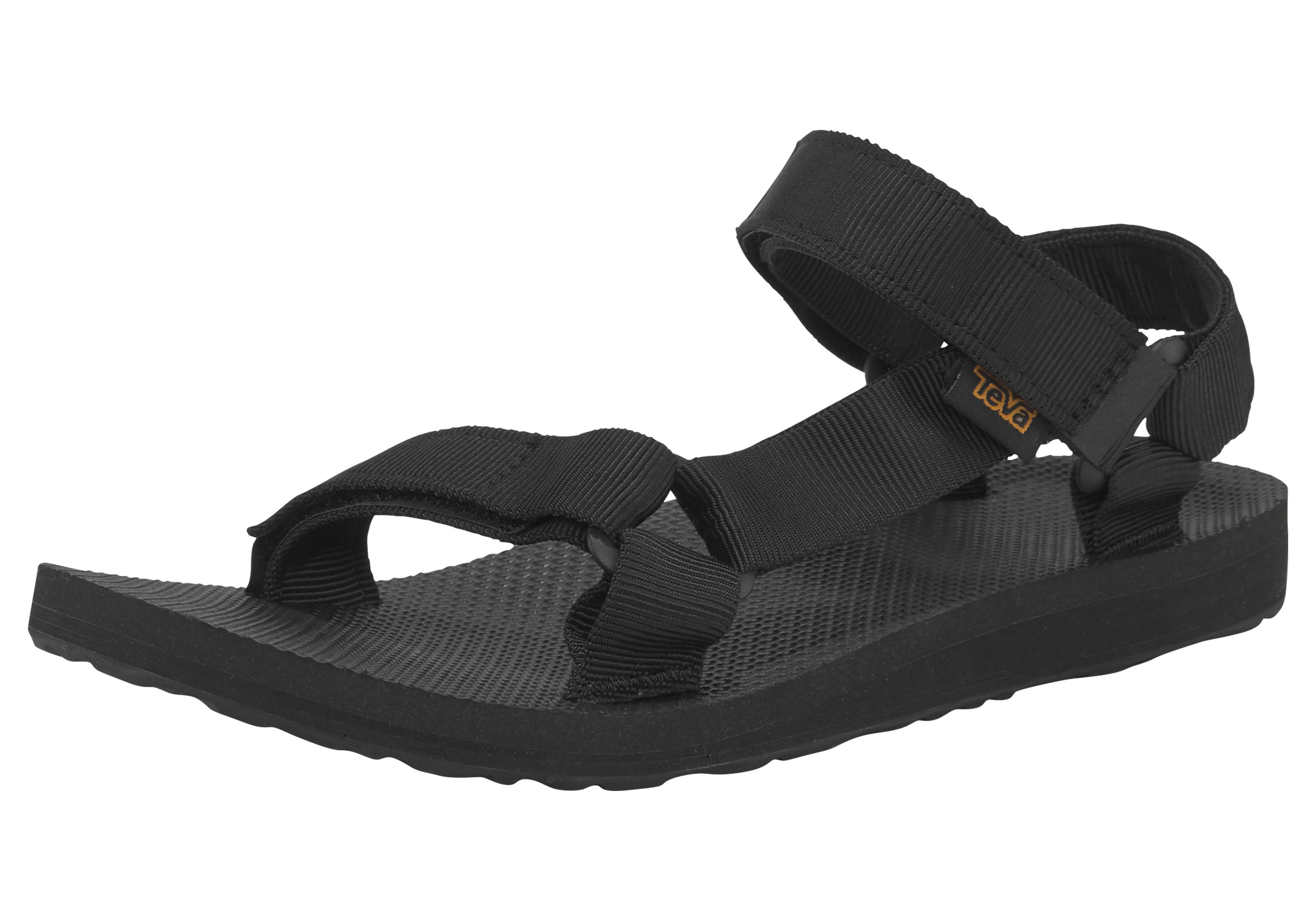 Teva Original Universal Sandal W's Sandale mit Klettverschluss schwarz
