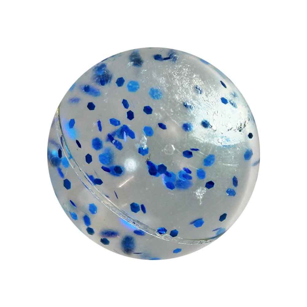 Kögler Flummi Flummi Netz mit 10 Glitzerflummis - ca. 2,5 cm (10-St)