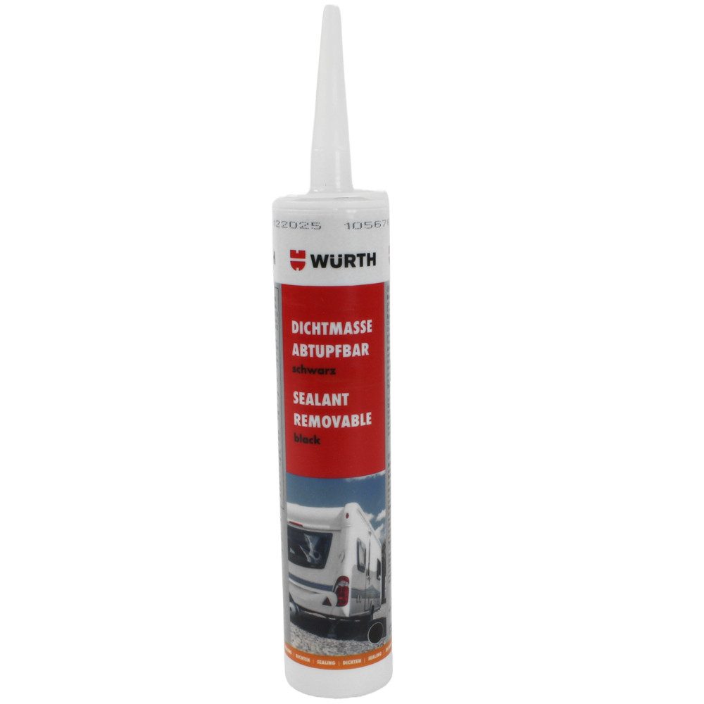 Würth Dachfenster Würth Dichtmasse schwarz für Wohnmobil Caravan Camper Boot